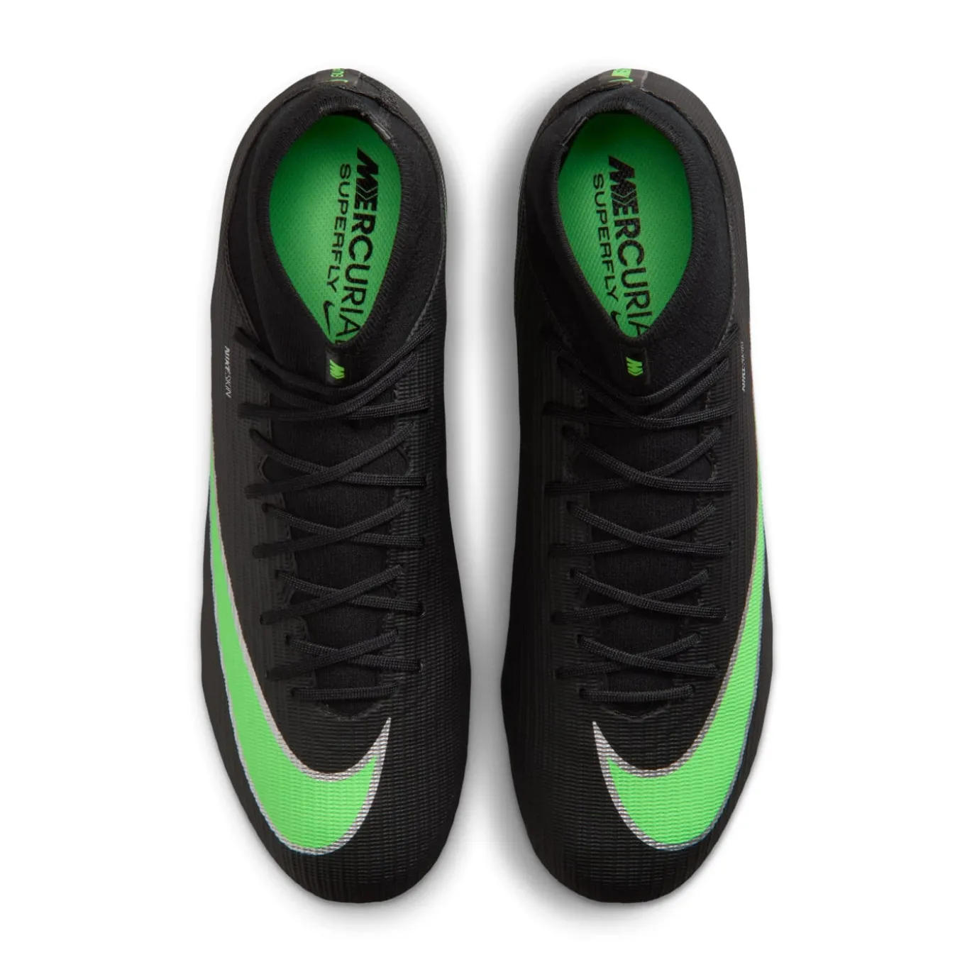 Nike Mercurial Superfly 11 Academy Gras / Kunstgras Voetbalschoenen (MG) Zwart Felgroen Zilvergrijs