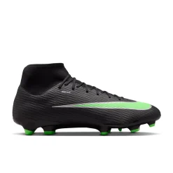 Nike Mercurial Superfly 11 Academy Gras / Kunstgras Voetbalschoenen (MG) Zwart Felgroen Zilvergrijs