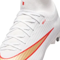 Nike Mercurial Superfly 11 Academy IJzeren-Nop Voetbalschoenen (SG) Anti-Clog Wit Felrood Goud