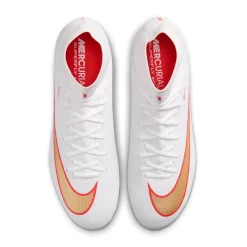 Nike Mercurial Superfly 11 Academy IJzeren-Nop Voetbalschoenen (SG) Anti-Clog Wit Felrood Goud