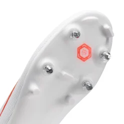 Nike Mercurial Superfly 11 Academy IJzeren-Nop Voetbalschoenen (SG) Anti-Clog Wit Felrood Goud
