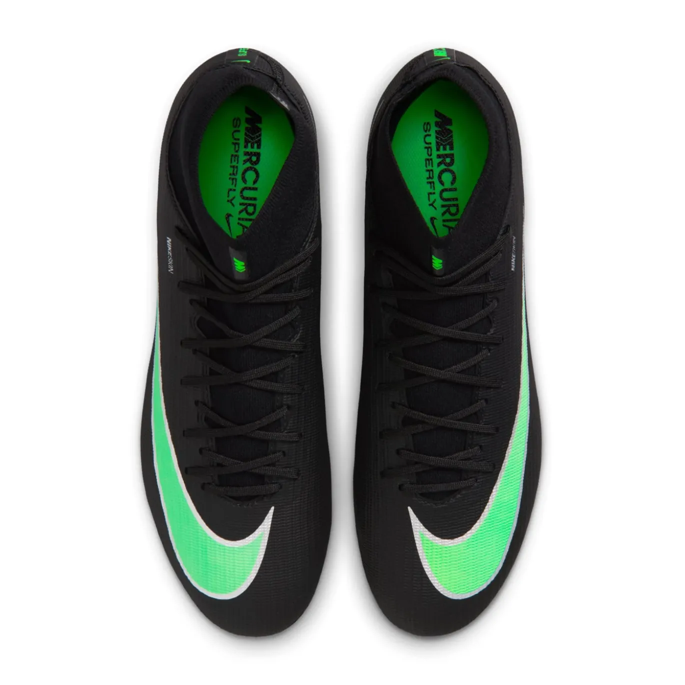 Nike Mercurial Superfly 11 Academy IJzeren-Nop Voetbalschoenen (SG) Anti-Clog Zwart Felgroen Zilvergrijs