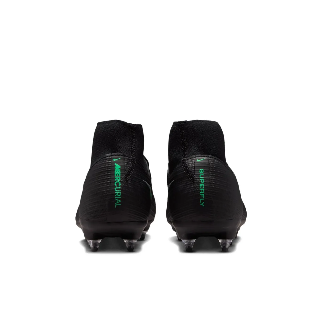 Nike Mercurial Superfly 11 Academy IJzeren-Nop Voetbalschoenen (SG) Anti-Clog Zwart Felgroen Zilvergrijs