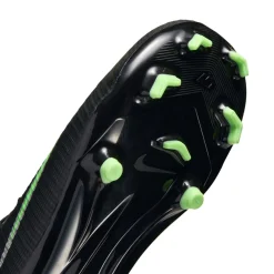 Nike Mercurial Superfly 11 Academy Gras / Kunstgras Voetbalschoenen (MG) Peuters/Kleuters Zwart Felgroen Zilvergrijs