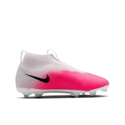 Nike Mercurial Superfly 11 Academy Gras / Kunstgras Voetbalschoenen (MG) Kids Felroze Wit Zwart