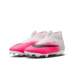 Nike Mercurial Superfly 11 Academy Gras / Kunstgras Voetbalschoenen (MG) Kids Felroze Wit Zwart