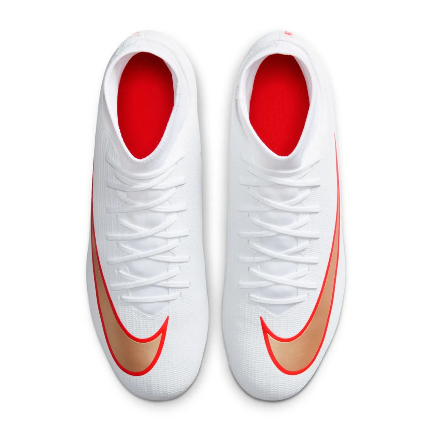 Nike Mercurial Superfly 11 Club Gras / Kunstgras Voetbalschoenen (MG) Wit Felrood Goud