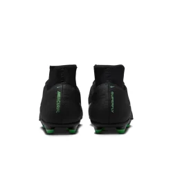 Nike Mercurial Superfly 11 Club Gras / Kunstgras Voetbalschoenen (MG) Zwart Felgroen Zilvergrijs