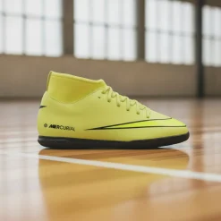 Nike Mercurial Superfly 10 Club Zaalvoetbalschoenen (IN) Kids Geel Neongeel Oranje
