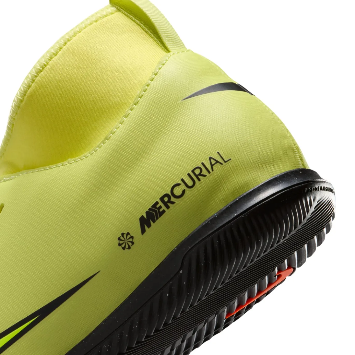 Nike Mercurial Superfly 10 Club Zaalvoetbalschoenen (IN) Kids Geel Neongeel Oranje
