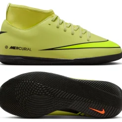 Nike Mercurial Superfly 10 Club Zaalvoetbalschoenen (IN) Kids Geel Neongeel Oranje