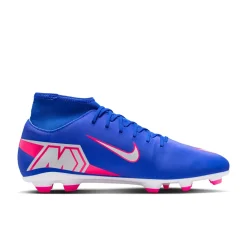 Nike Mercurial Superfly 10 Club Gras / Kunstgras Voetbalschoenen (MG) Blauw Wit Felroze