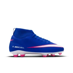 Nike Mercurial Superfly 10 Club Gras / Kunstgras Voetbalschoenen (MG) Kids Blauw Wit Felroze