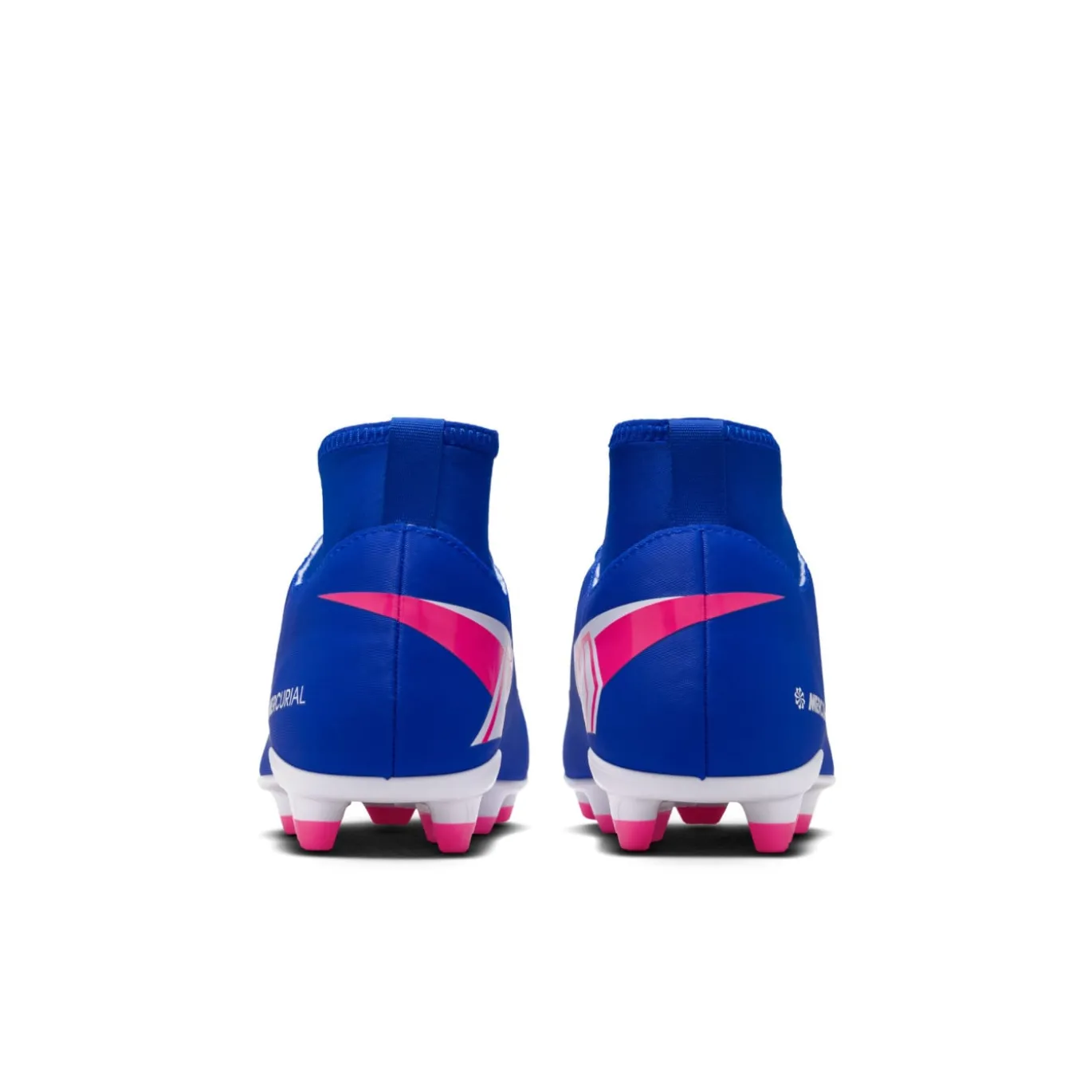 Nike Mercurial Superfly 10 Club Gras / Kunstgras Voetbalschoenen (MG) Kids Blauw Wit Felroze