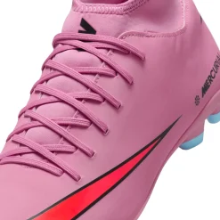 Nike Mercurial Superfly 10 Club Gras / Kunstgras Voetbalschoenen (MG) Roze Felrood Lichtblauw