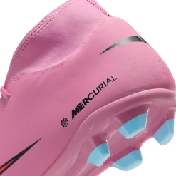 Nike Mercurial Superfly 10 Club Gras / Kunstgras Voetbalschoenen (MG) Roze Felrood Lichtblauw