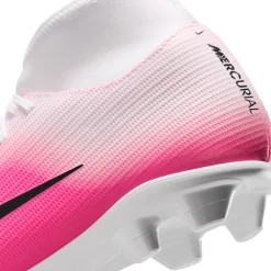 Nike Mercurial Superfly 11 Club Gras / Kunstgras Voetbalschoenen (MG) Felroze Wit Zwart