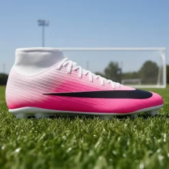 Nike Mercurial Superfly 11 Club Gras / Kunstgras Voetbalschoenen (MG) Felroze Wit Zwart