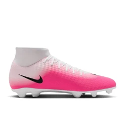Nike Mercurial Superfly 11 Club Gras / Kunstgras Voetbalschoenen (MG) Felroze Wit Zwart