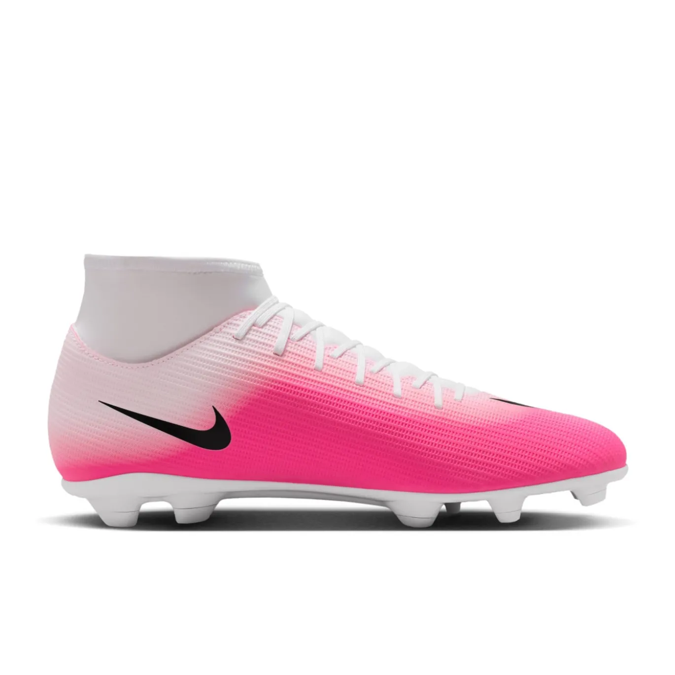 Nike Mercurial Superfly 11 Club Gras / Kunstgras Voetbalschoenen (MG) Felroze Wit Zwart