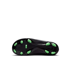 Nike Mercurial Superfly 11 Club Gras / Kunstgras Voetbalschoenen (MG) Peuters/Kleuters Zwart Felgroen Zilvergrijs