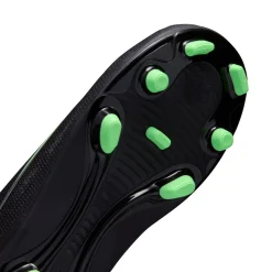 Nike Mercurial Superfly 11 Club Gras / Kunstgras Voetbalschoenen (MG) Peuters/Kleuters Zwart Felgroen Zilvergrijs