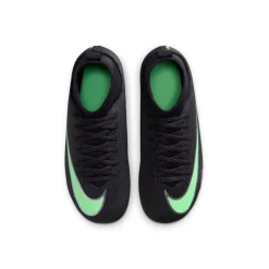 Nike Mercurial Superfly 11 Club Gras / Kunstgras Voetbalschoenen (MG) Peuters/Kleuters Zwart Felgroen Zilvergrijs