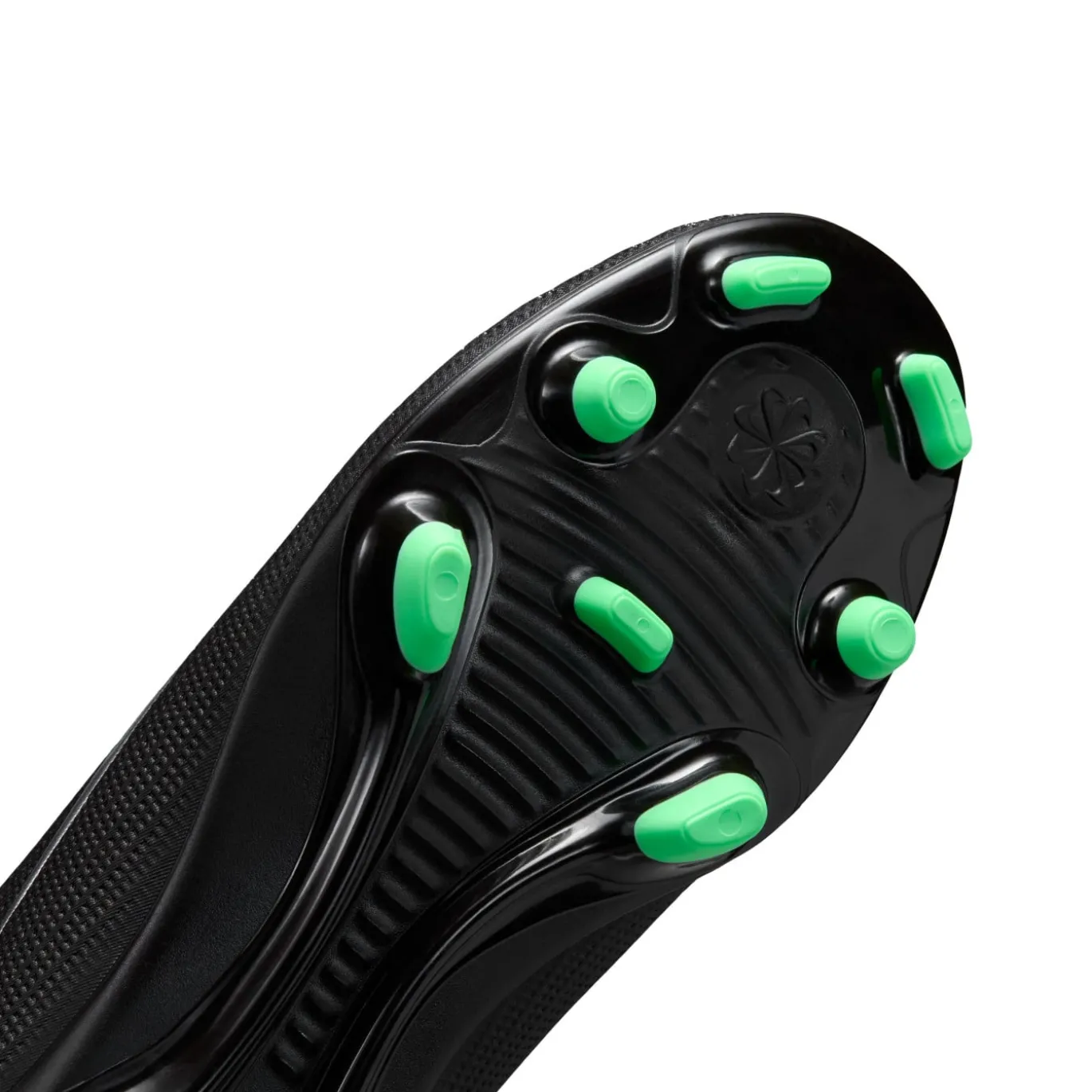 Nike Mercurial Superfly 11 Club Gras / Kunstgras Voetbalschoenen (MG) Kids Zwart Felgroen Zilvergrijs