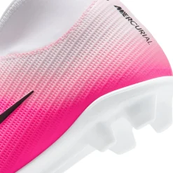 Nike Mercurial Superfly 11 Club Gras / Kunstgras Voetbalschoenen (MG) Kids Felroze Wit Zwart