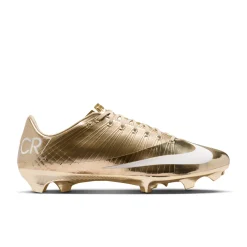 Nike Mercurial Superfly CR7 RGN Gras Voetbalschoenen (FG) Goud Wit