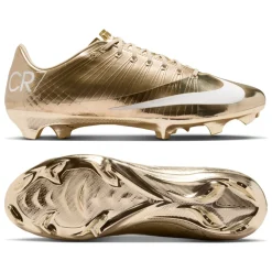 Nike Mercurial Superfly CR7 RGN Gras Voetbalschoenen (FG) Goud Wit