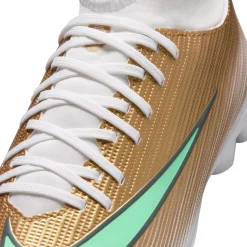 Nike Mercurial Superfly 11 Mbappé Club Gras / Kunstgras Voetbalschoenen (MG) Kids Goud Groen Wit