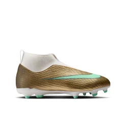 Nike Mercurial Superfly 11 Mbappé Academy Gras / Kunstgras Voetbalschoenen (MG) Kids Goud Groen Wit