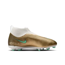 Nike Mercurial Superfly 11 Mbappé Academy Gras / Kunstgras Voetbalschoenen (MG) Kids Goud Groen Wit