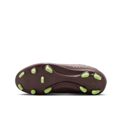 Nike Mercurial Superfly 10 Mbappé Club Gras / Kunstgras Voetbalschoenen (MG) Kids Bruin Neongeel Zilver