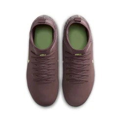 Nike Mercurial Superfly 10 Mbappé Club Gras / Kunstgras Voetbalschoenen (MG) Kids Bruin Neongeel Zilver