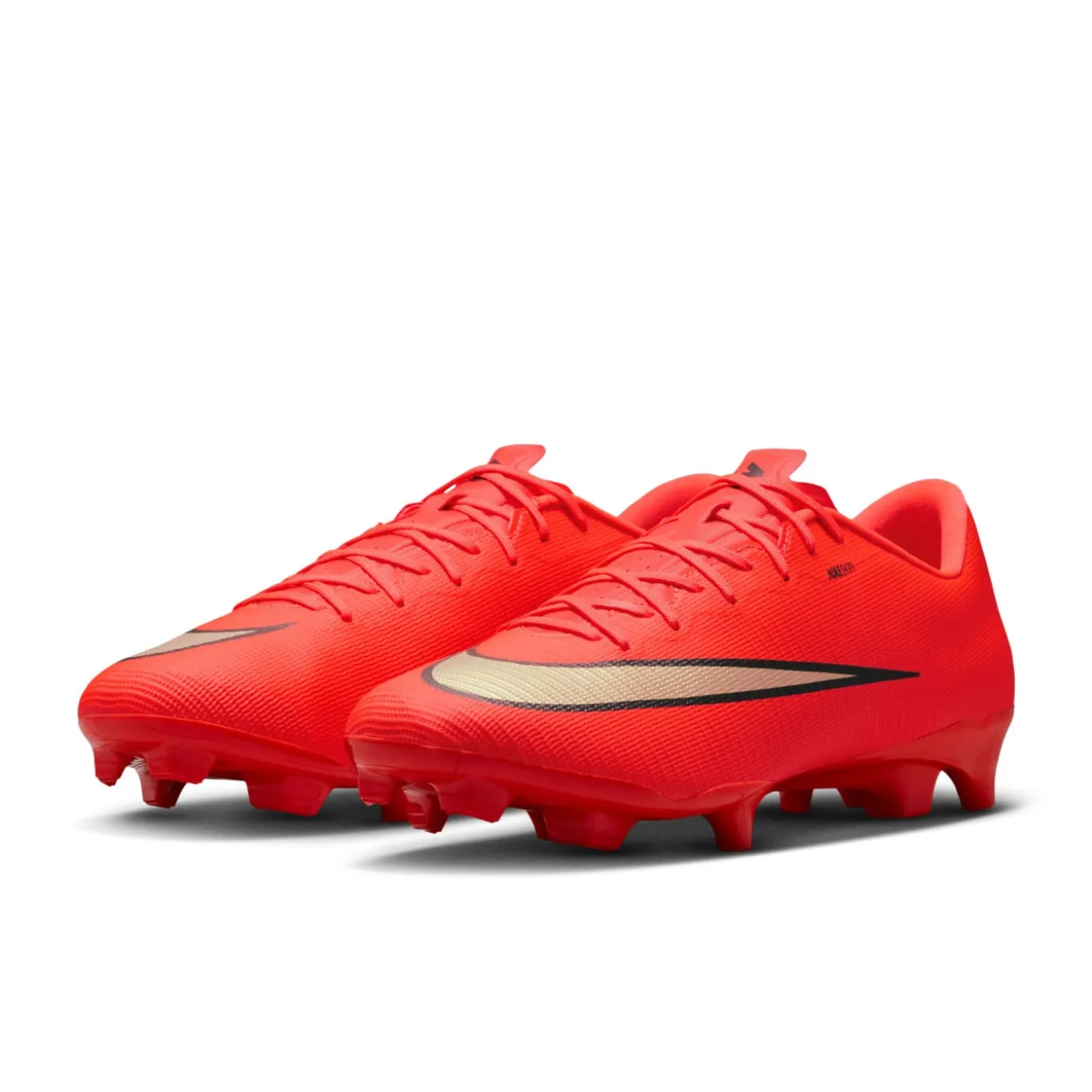 Nike Mercurial Vapor 17 Academy Gras / Kunstgras Voetbalschoenen (MG) Felrood Zwart Goud