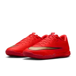 Nike Mercurial Vapor 17 Academy Zaalvoetbalschoenen (IN) Felrood Zwart Goud