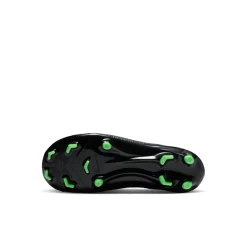 Nike Mercurial Vapor 17 Academy Gras / Kunstgras Voetbalschoenen (MG) Peuters/Kleuters Zwart Felgroen Zilvergrijs
