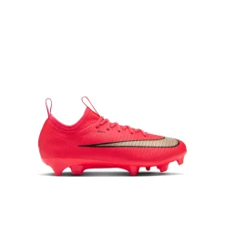 Nike Mercurial Vapor 17 Academy Gras / Kunstgras Voetbalschoenen (MG) Peuters/Kleuters Felrood Zwart Goud