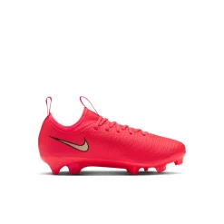 Nike Mercurial Vapor 17 Academy Gras / Kunstgras Voetbalschoenen (MG) Peuters/Kleuters Felrood Zwart Goud