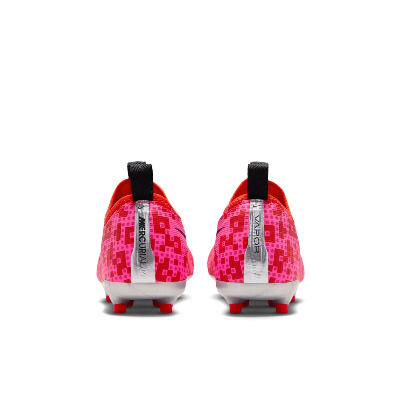 Nike Mercurial Vapor 17 Academy x LEGO® Gras Voetbalschoenen (FG) Kids Rood Roze Oranje