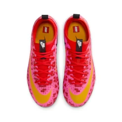 Nike Mercurial Vapor 17 Academy x LEGO® Gras Voetbalschoenen (FG) Kids Rood Roze Oranje