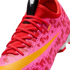 Nike Mercurial Vapor 17 Academy x LEGO® Gras Voetbalschoenen (FG) Kids Rood Roze Oranje