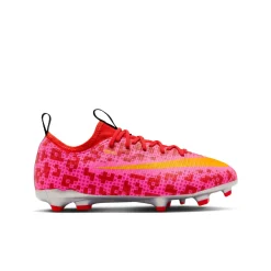 Nike Mercurial Vapor 17 Academy x LEGO® Gras Voetbalschoenen (FG) Kids Rood Roze Oranje