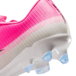 Nike Mercurial Vapor 17 Academy Gras / Kunstgras Voetbalschoenen (MG) Felroze Wit Zwart