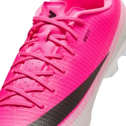 Nike Mercurial Vapor 17 Academy Gras / Kunstgras Voetbalschoenen (MG) Felroze Wit Zwart
