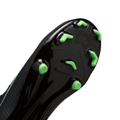 Nike Mercurial Vapor 17 Academy Gras / Kunstgras Voetbalschoenen (MG) Kids Zwart Felgroen Zilvergrijs