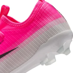 Nike Mercurial Vapor 17 Academy Gras / Kunstgras Voetbalschoenen (MG) Kids Felroze Wit Zwart