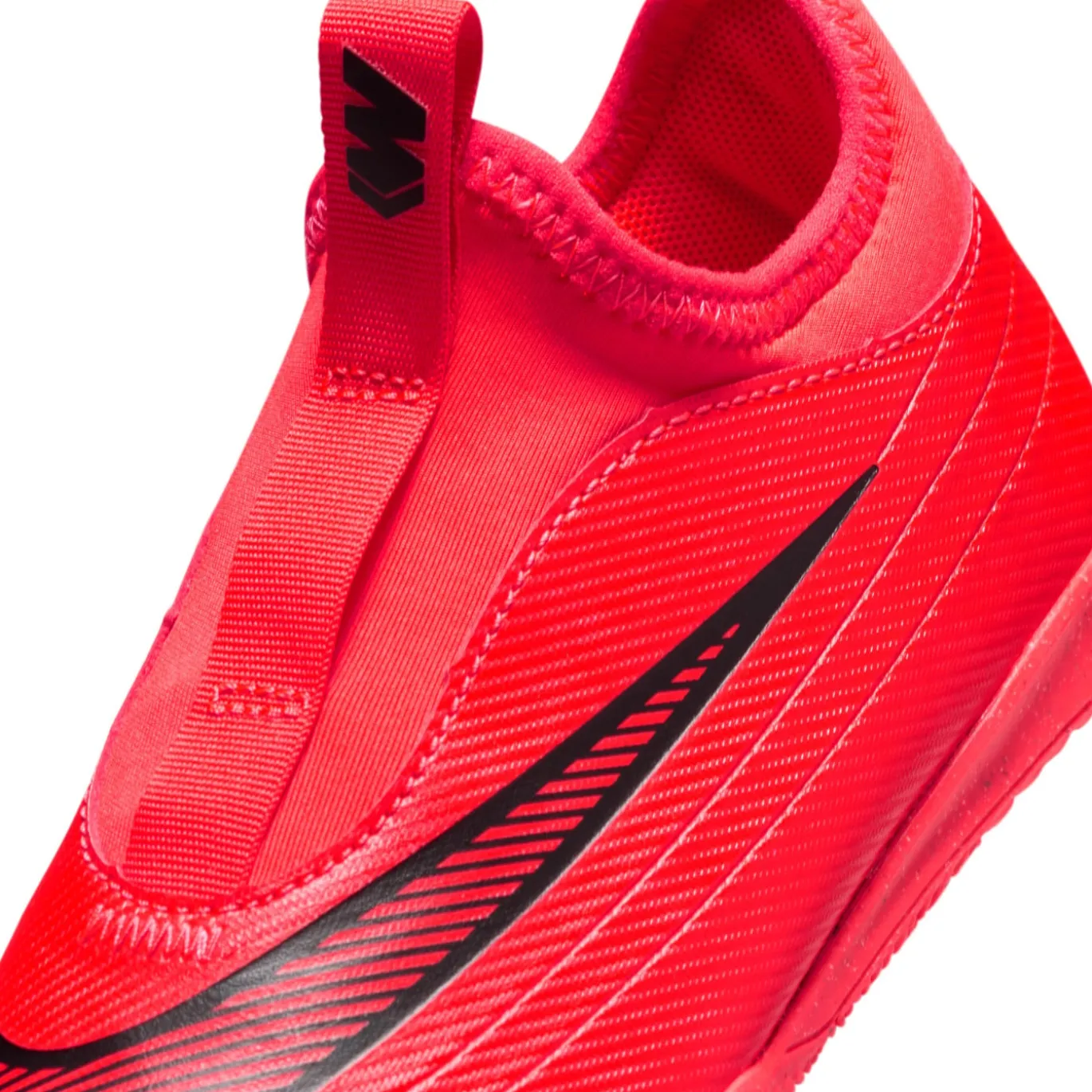 Nike Mercurial Vapor 17 Club Flex Zaalvoetbalschoenen (IN) Kids Felrood Zwart Goud